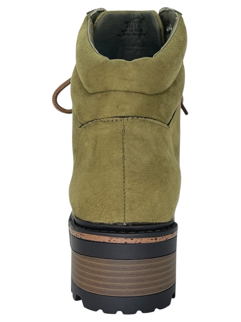 Journee Collection Nyla Olive Microsuede Womens Ankle Boots Size 7.5M - Picture 4 of 10
